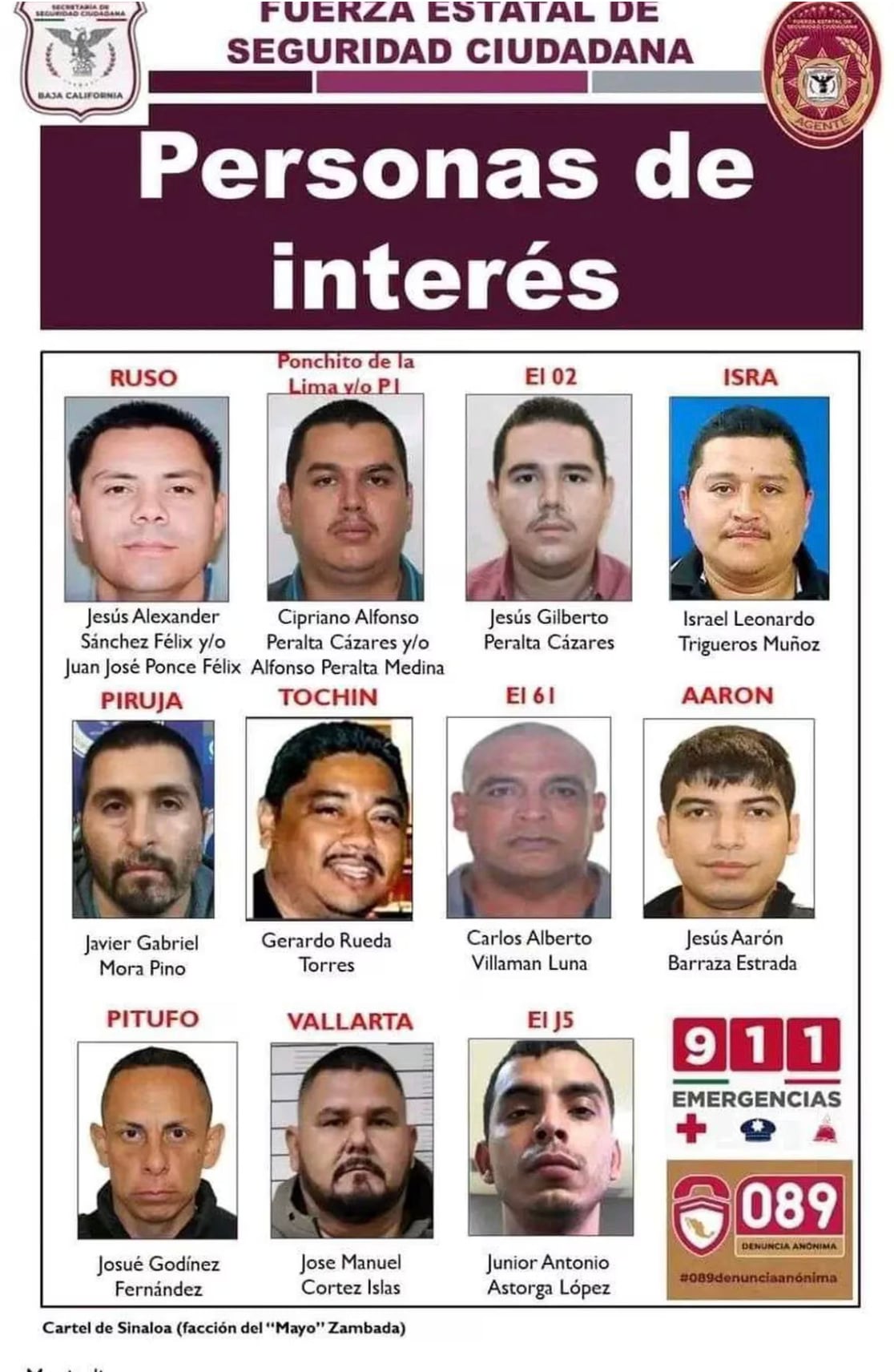 El Pitufo señalado como persona de interés para autoridades