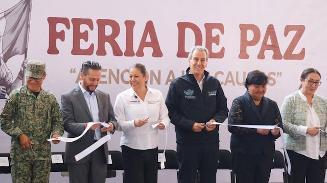 Feria por la Paz busca acercar servicios públicos, cultura y deporte a las comunidades de Puebla