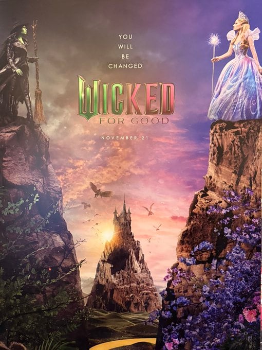 Póster oficial de Wicked 2 For Good.