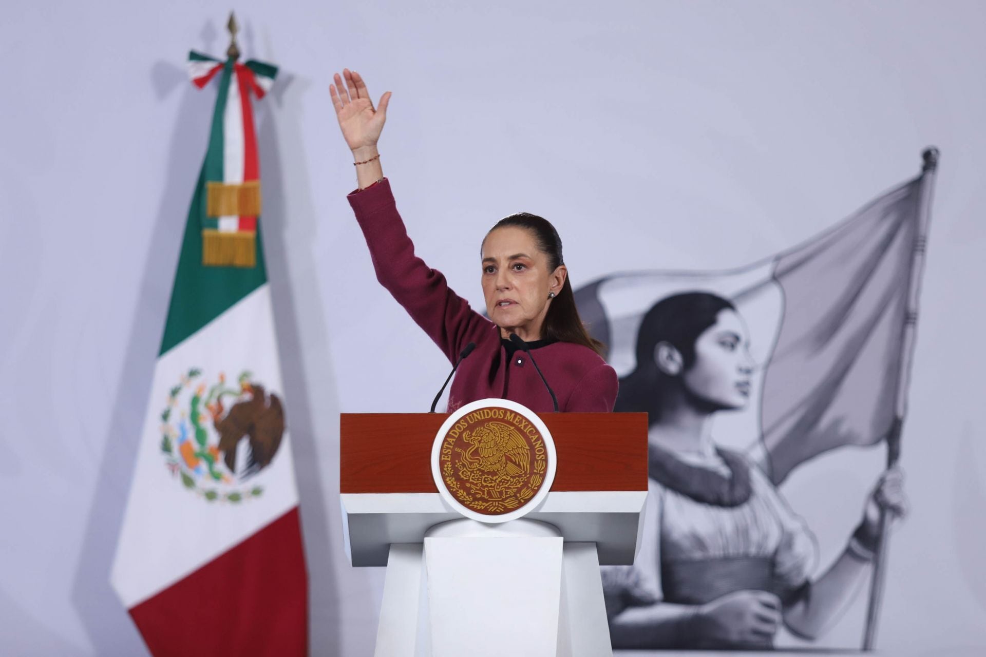 Claudia Sheinbaum, presidenta constitucional de los Estados Unidos Mexicanos