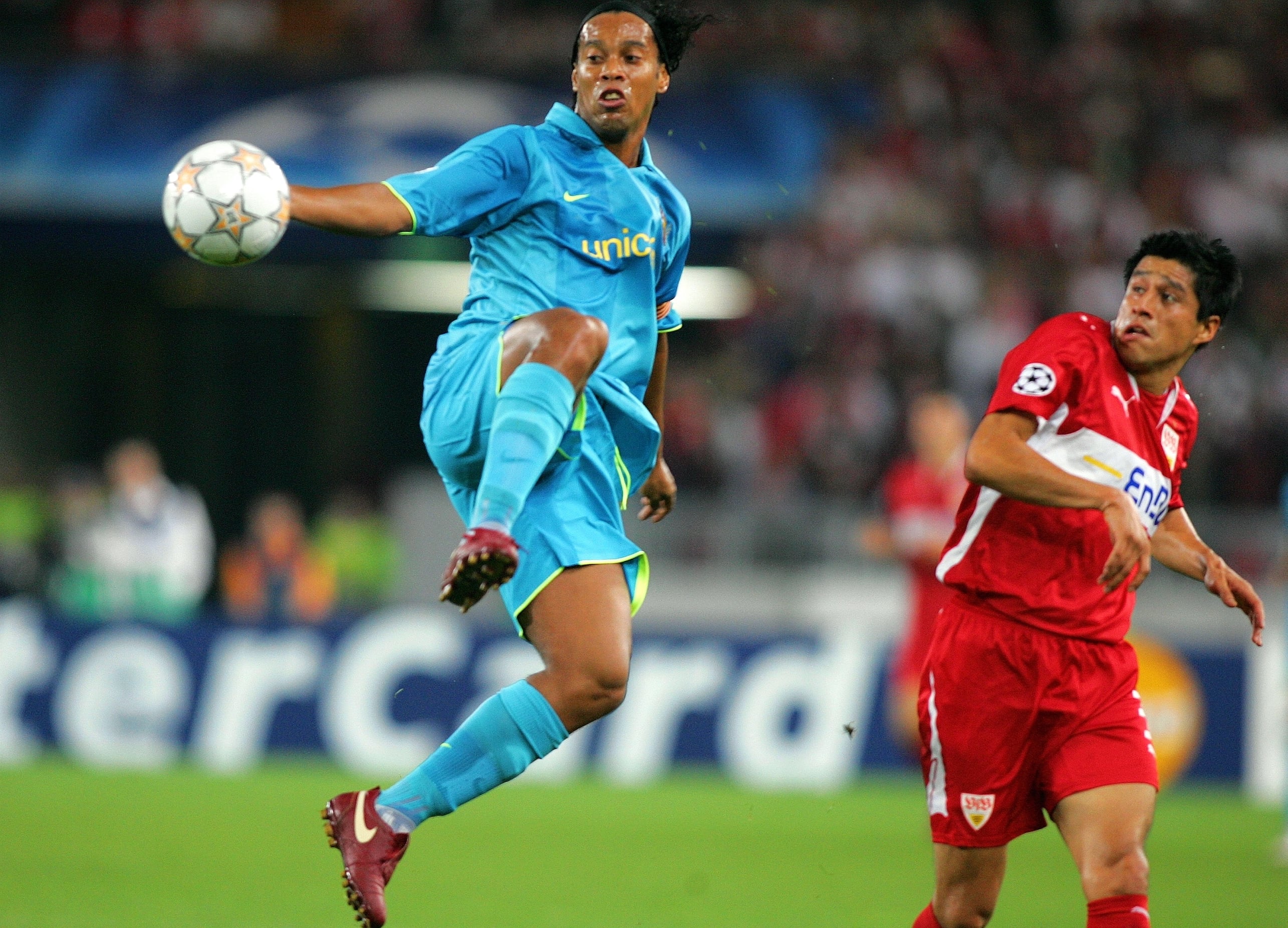 Ronaldinho y Osorio