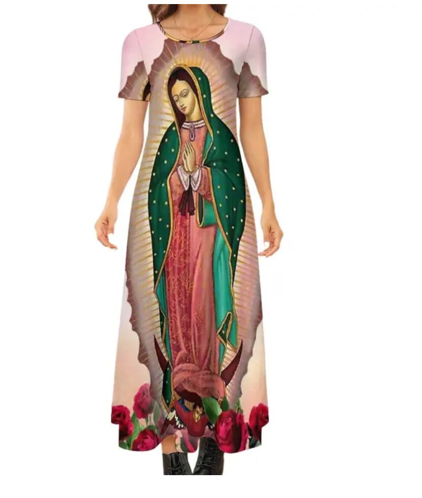 Virgen de Guadalupe en ropa