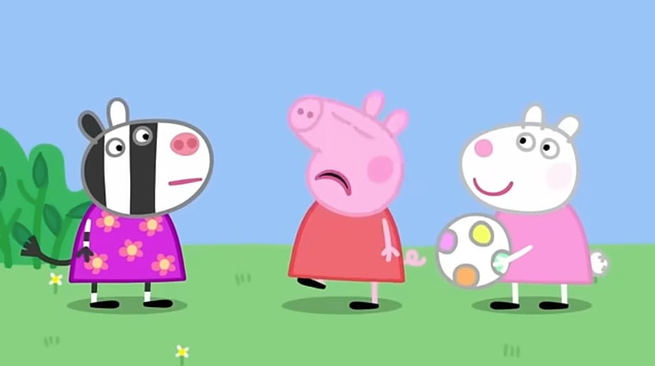 Peppa Pig celebra Día de San Valentín