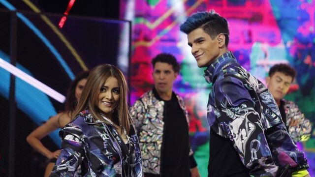 Rubí y Nelson en La Academia