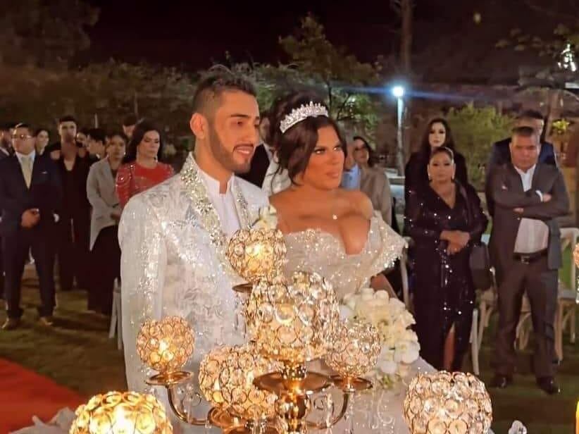 Boda de Kimberly La Más Preciosa con Oscar Barajas.