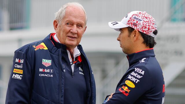 Helmut Marko no olvida a Checo Pérez y lanza nuevas críticas al mexicano