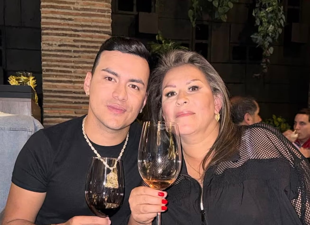 Yeison Jiménez y su mamá, Luz Mary Galeano