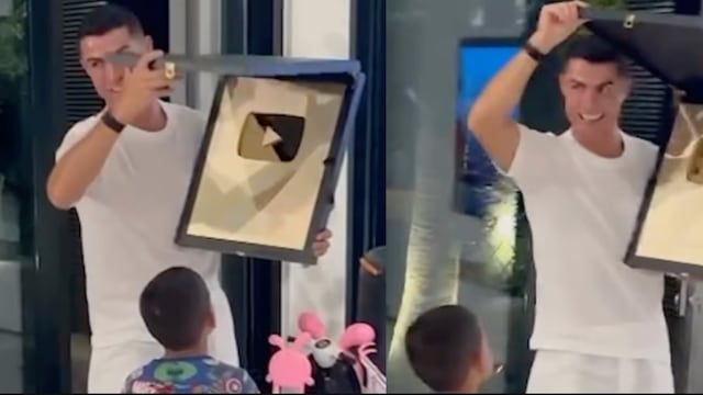 Cristiano Ronaldo llegó al millón de suscriptores en menos de un día