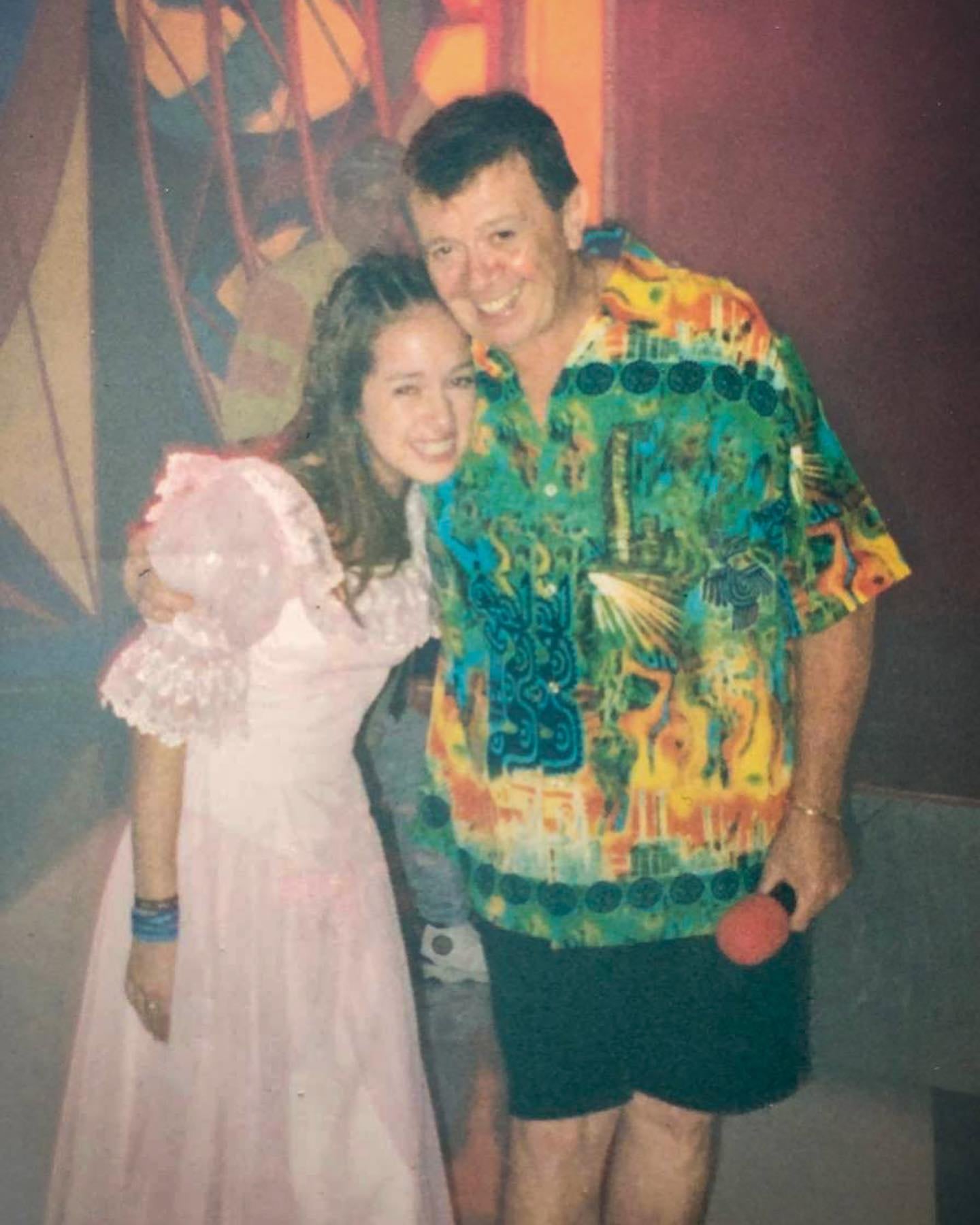 Odemaris Ruiz y Xavier López 'Chabelo'.