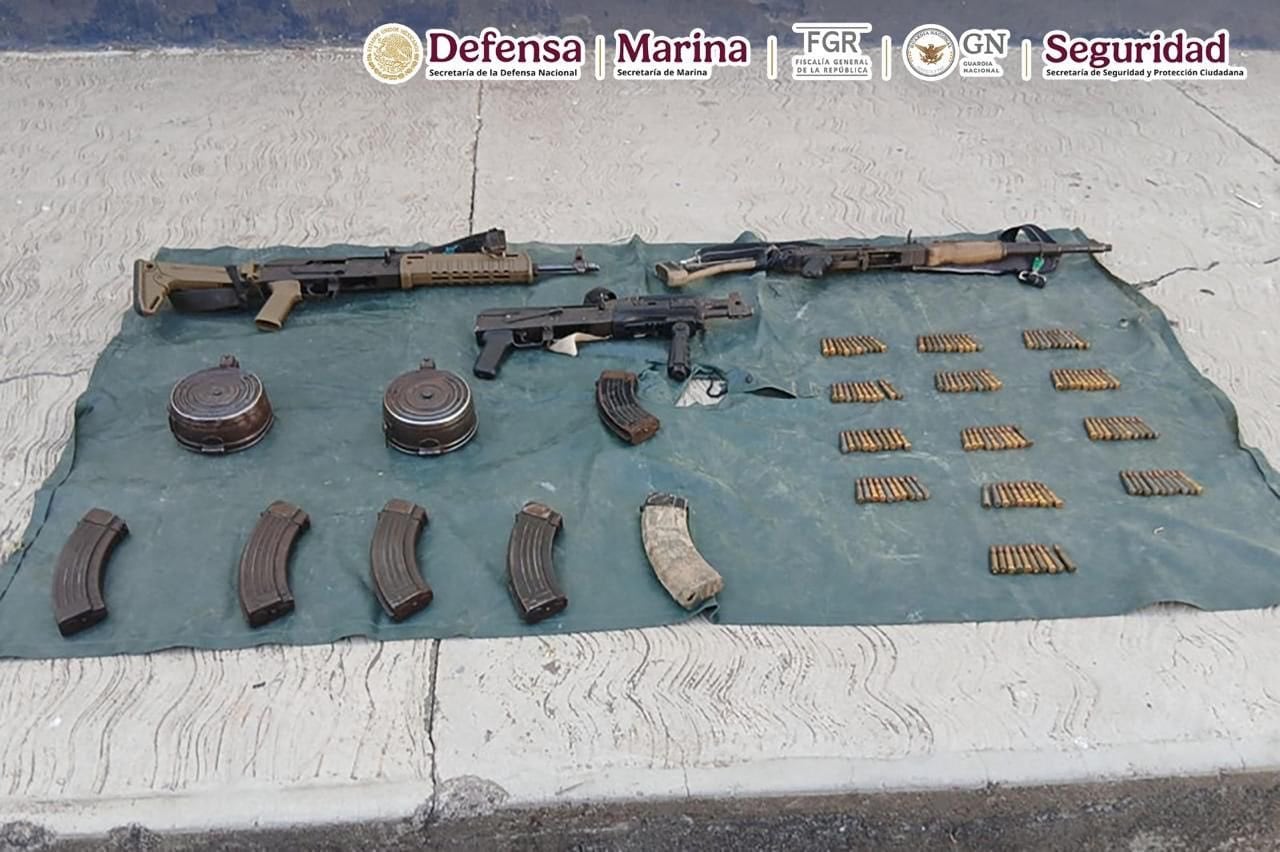 Plan Michoacán reporta detenciones y aseguramiento de armas en Zamora y Parácuaro