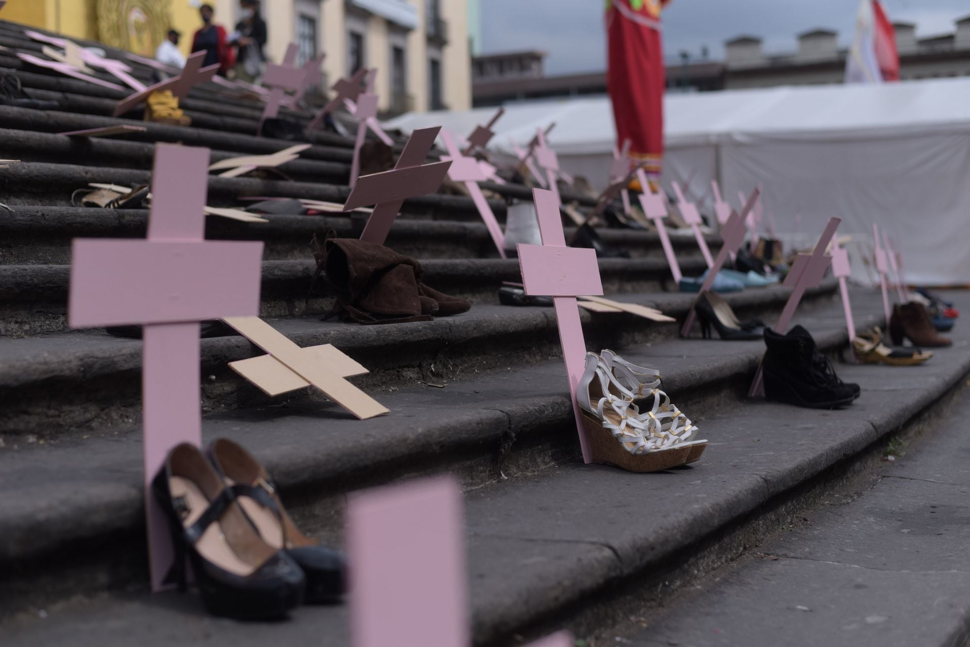 Protesta de feminicidio