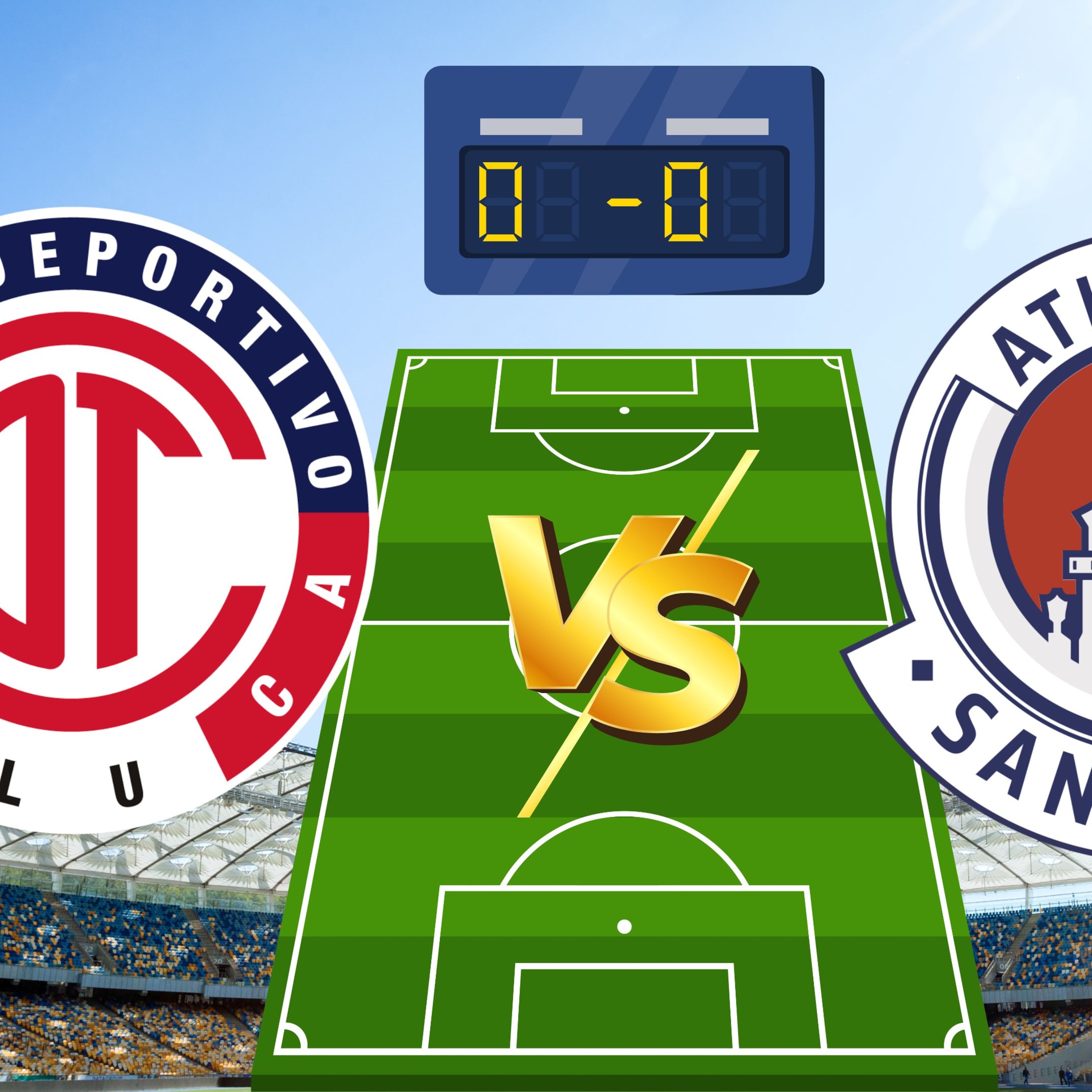 Toluca vs San Luis: Pronóstico y posibles alineaciones del partido de la Liga MX