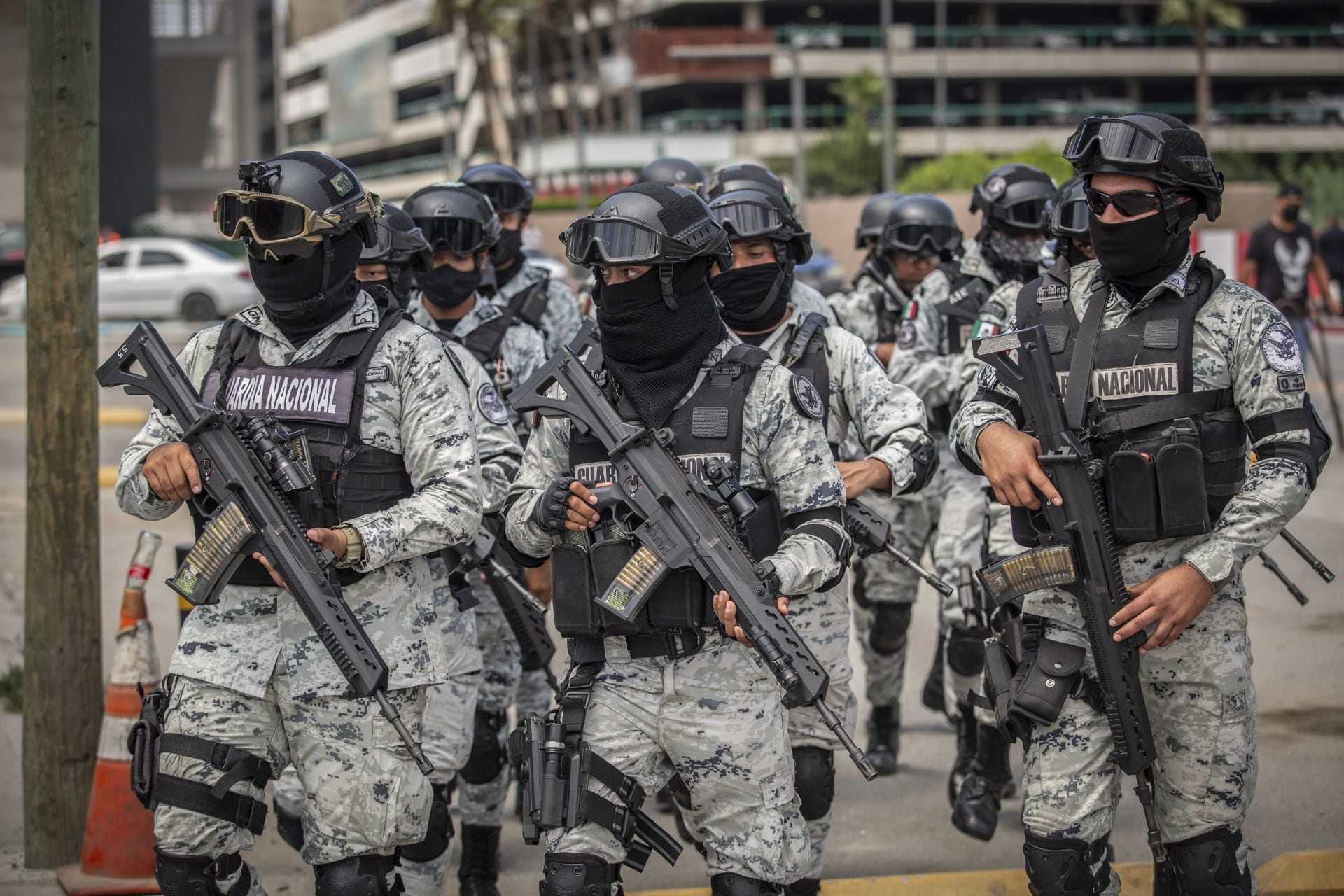 Elementos de la Guardia Nacional