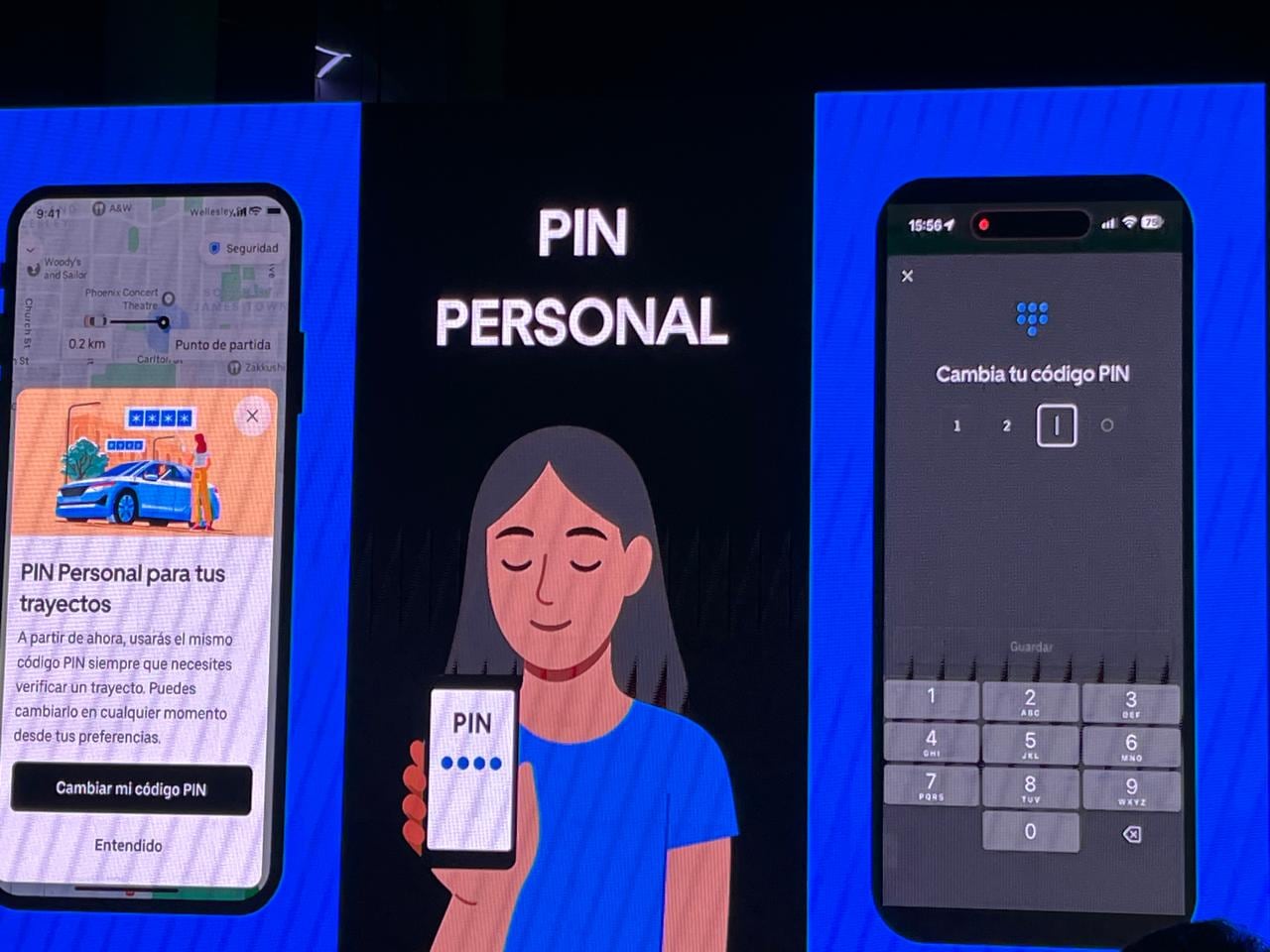 Uber refuerza seguridad en México con código PIN personal