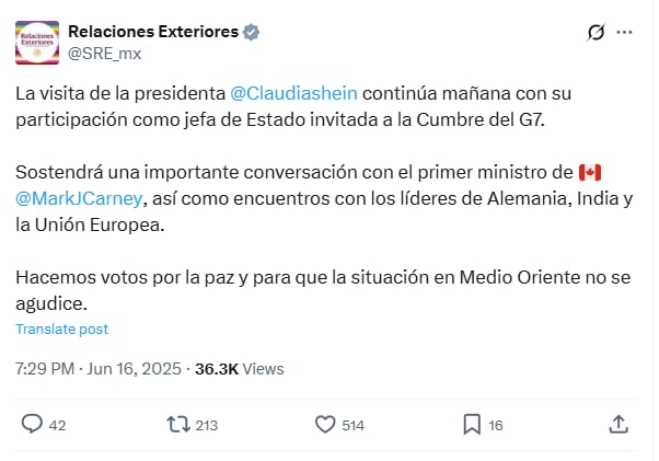 Reuniones bilaterales continuarán mañana 17 de junio