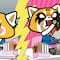 10 dibujos de Retsuko para colorear en el cumpleaños de Aggretsuko, personaje metalero de Sanrio