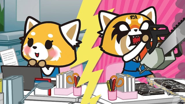 Dibujos de Aggretsuko por su cumpleaños este 6 de noviembre