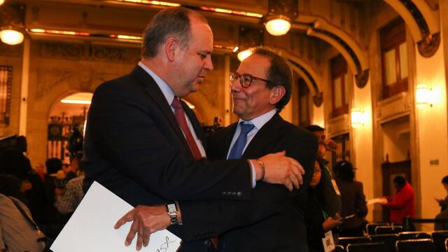 Carlos Salazar y Gustavo de Hoyos