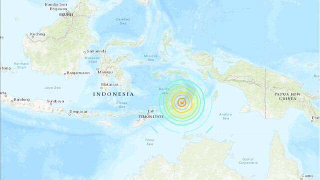 Sismo Indonesia: terremoto de 7.9 genera alerta de tsunami (VIDEO)