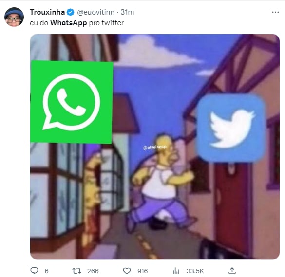 Memes por la caída de WhatsApp