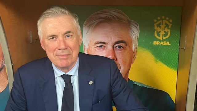 Carlo Ancelotti, entrenador de Brasil.
