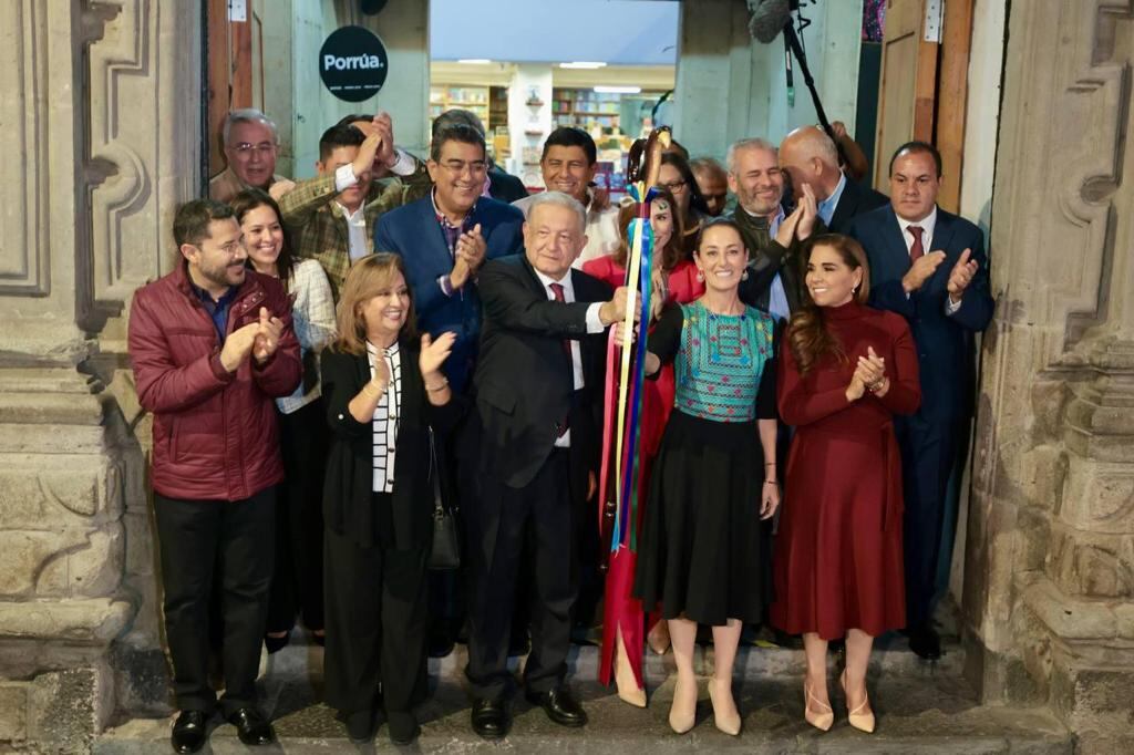 Claudia Sheinbaum, con el Bastón de Mando en mano, dio su primer discurso; esto dijo