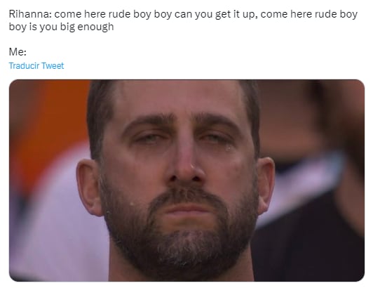 Super Bowl LVII: Meme de las lágrimas del entrenador de Philadelphia Eagles.