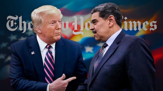 Revelan que Trump y Maduro sostuvieron una conversación en privado, según The New York Times