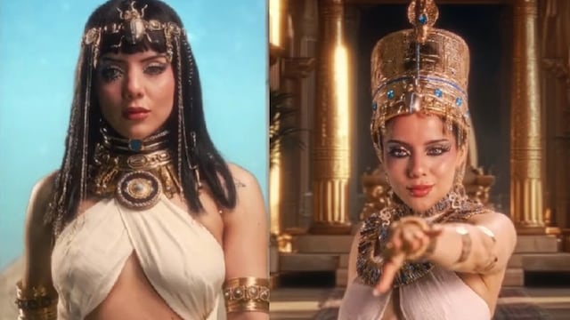 Doris Jocelyn con el trend de Cleopatra