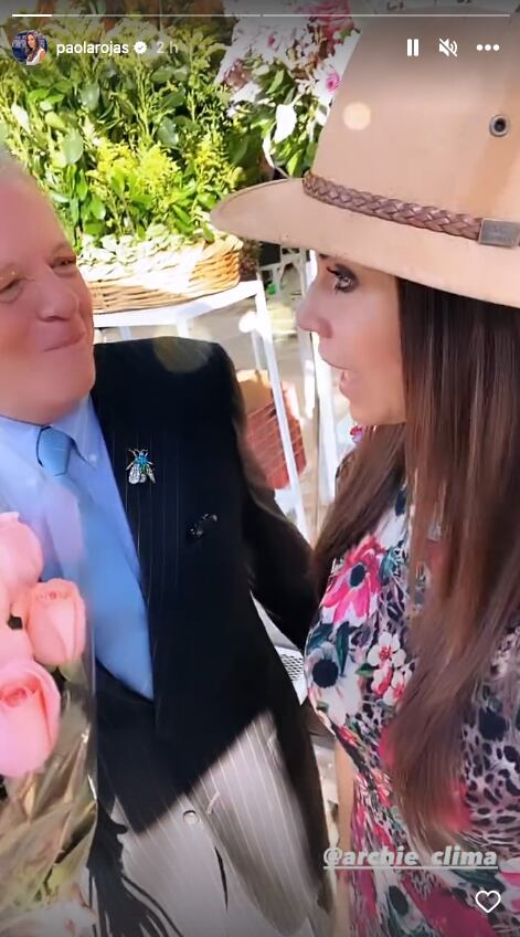 Paola Rojas bromea sobre su divorcio.