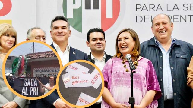 Xóchitl Gálvez le rompe la piñata al PRI