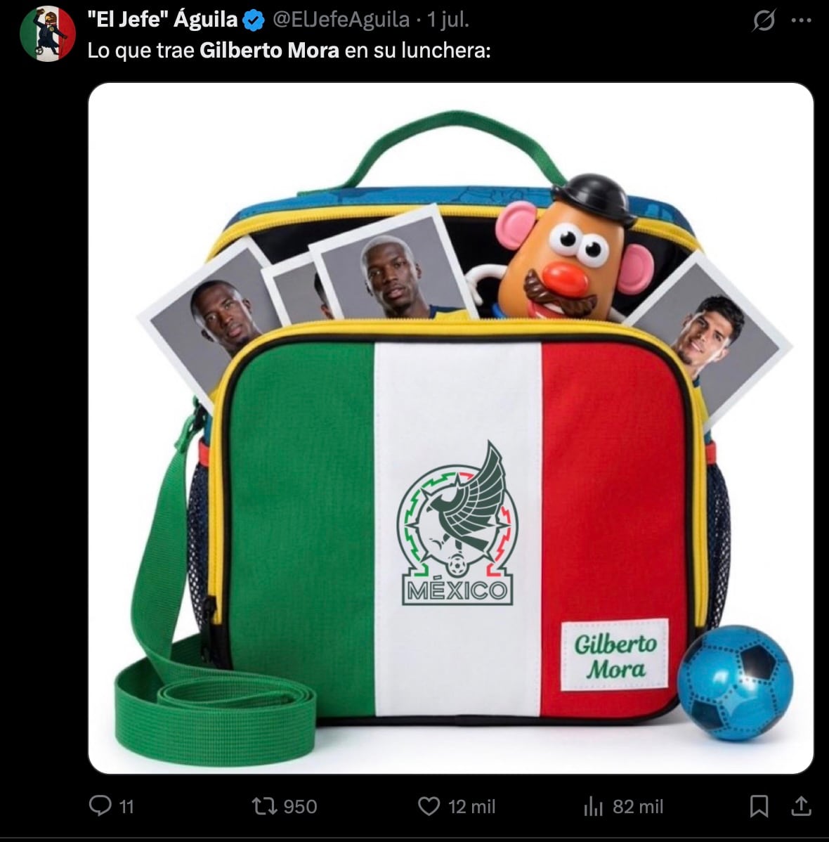 Los mejores memes que dejó la edad de Gilberto Mora en el Mundial 2026