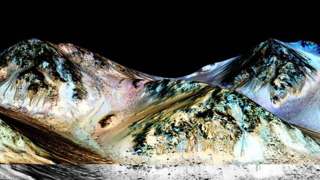 Confirman NASA existencia de agua líquida en Marte