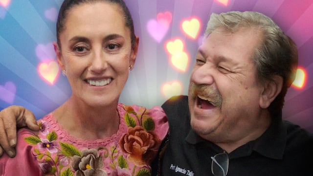 Paco Ignacio Taibo II hace campaña para Claudia Sheinbaum