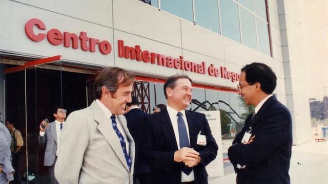 Eugenio Clariond, Othón Ruiz y Carlos Salazar
