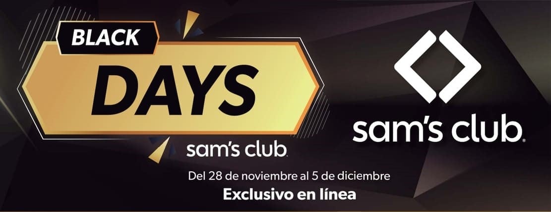 Black Friday 2024 en Sam’s Club.