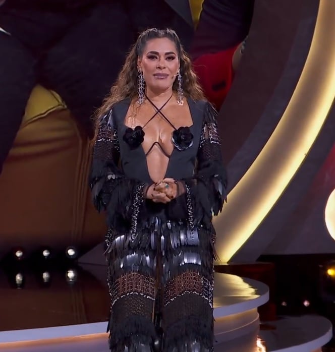 Galilea Montijo con su look para la gala de La Casa de los Famosos 2024.