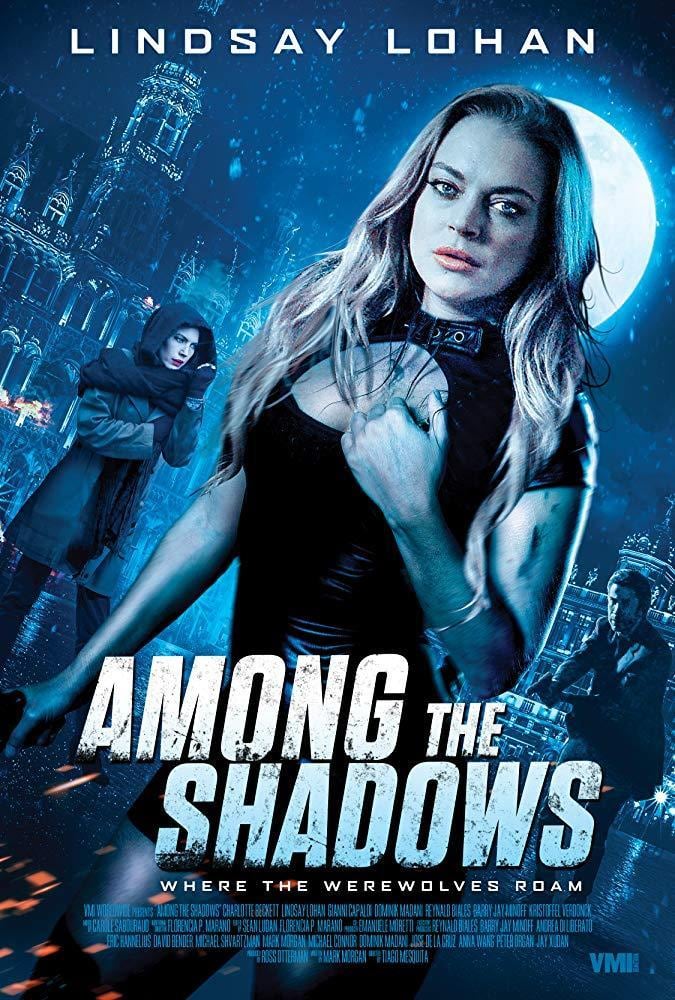 Poster Among the Shadows, la terrible película en la que actúa Lindsay Lohan