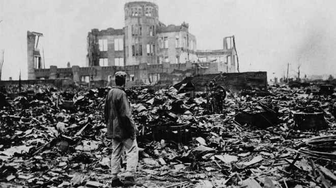 Destrucción de Hiroshima. Recuerdo.