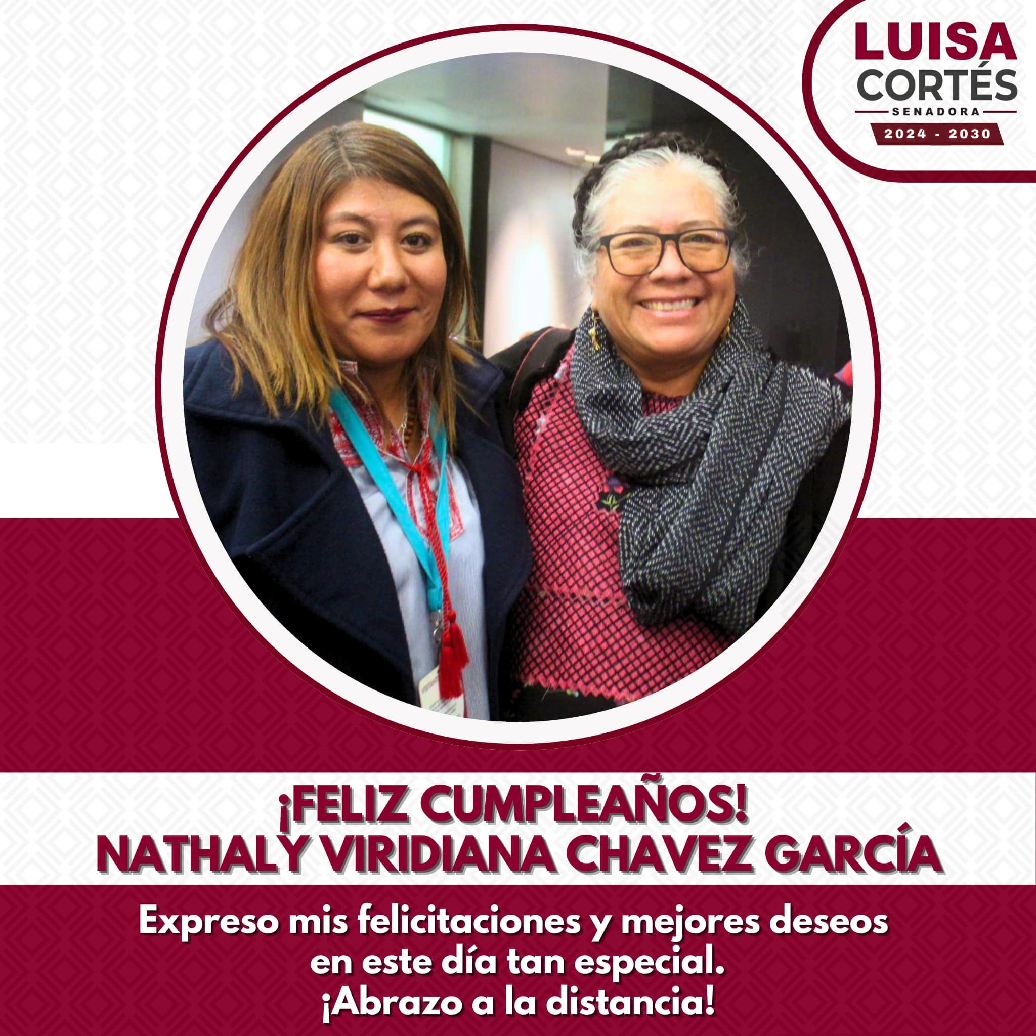 Nathaly Chávez García, senadora suplente de Morena