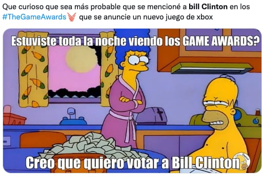 Memes de Bill Clinton y Elden Ring explotan tras The Game Awards 2022