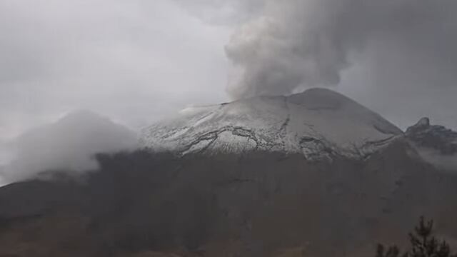 Volcán Popocatépetl el 24 de julio