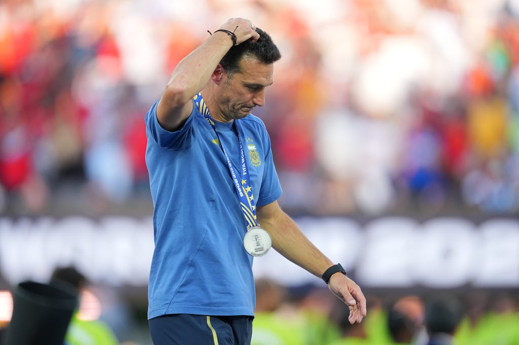Lionel Scaloni rompe en llanto y pone en duda su continuidad con Argentina.