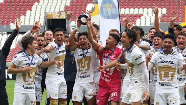 Pumas Sub 20, campeón en el Estadio Jalisco