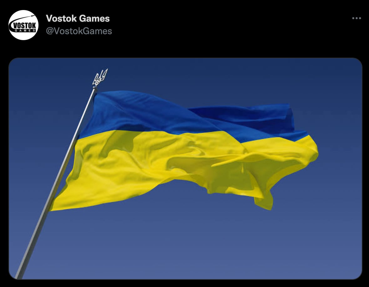 Mensaje Vostok Games