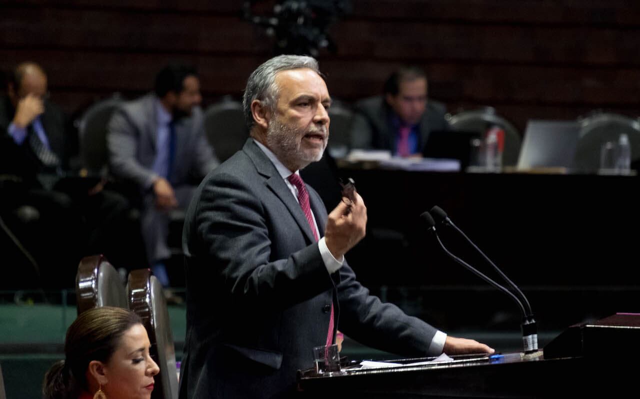 Alfonso Ramírez Cuéllar, presidente de la Comisión de Presupuesto y Cuenta Pública.
