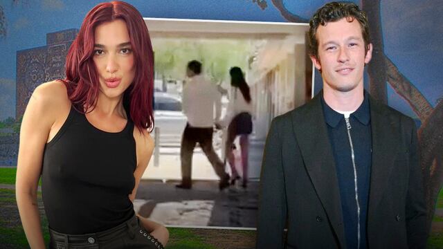 Dua Lipa se paseó con Callum Turner por CU.