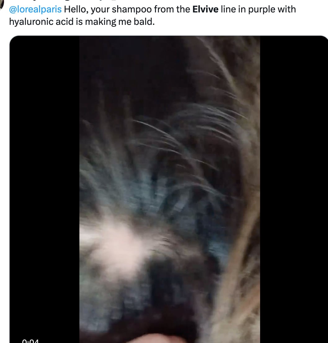 Los memes del Shampoo Elvive Morado con ácido hialurónico
