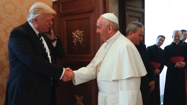 Donald Trump y Papa Francisco. Diálogo.