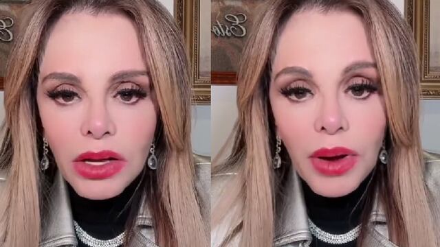 Lucía Méndez habla de su salud tras estar hospitalizada 8 días